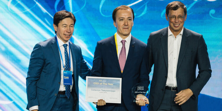 Selçuk Tanrıverdi, Kazakistan’da yılın CEO’su seçildi 