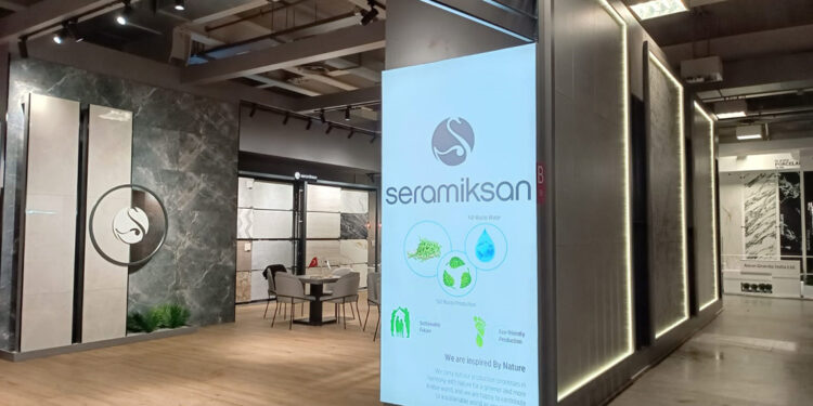 Seramiksan, ürünlerini Cersaie Fuarı’nda sergiledi