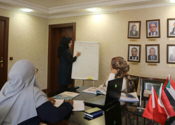 Sudanlı diplomatlar Türkçe öğreniyor