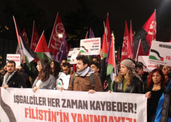 TİP'ten Ankara'da İsrail'e yönelik protesto