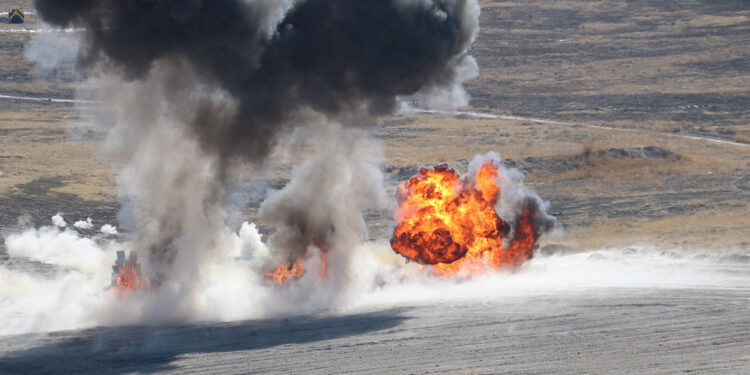 TSK'dan 'Ateş Serbest-2023 Tatbikatı'