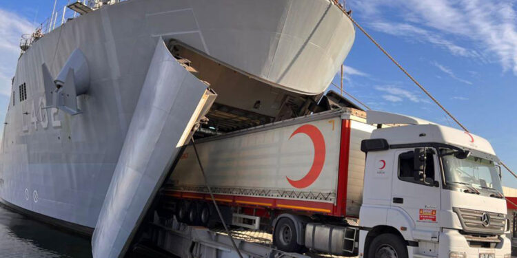 Türkiye'den Libya'ya insani yardım