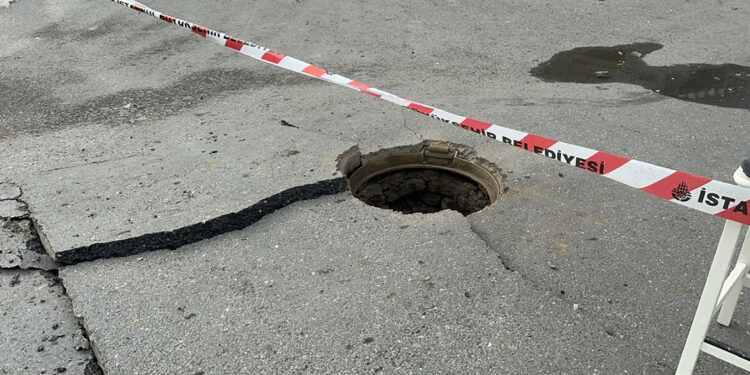 Ümraniye’de rögarda patlama