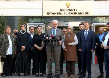 AK Parti'den 81 ilde eş zamanlı Filistin açıklaması