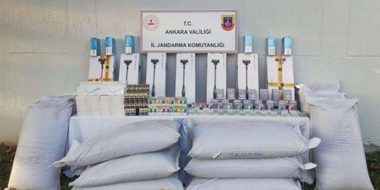Ankara'da kaçakçılık operasyonları; 6 gözaltı