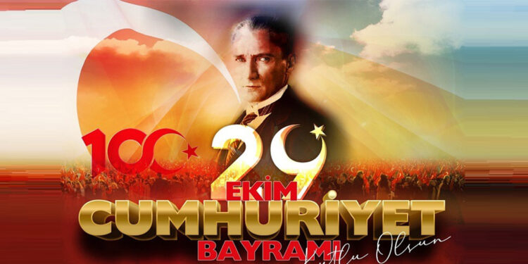 Cumhuriyetimizin 100'üncü yılı kutlu olsun