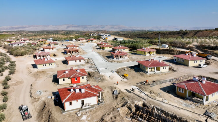 Afet konutlarından 45 bin 186'sında kaba inşaat tamamlandı