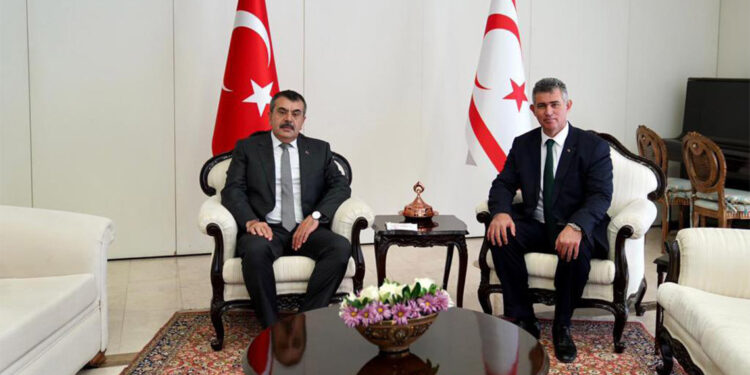 Bakan Tekin, KKTC’de