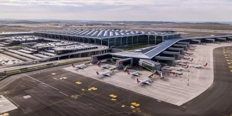 İstanbul havalimanı, avrupa'daki en yoğun havalimanı
