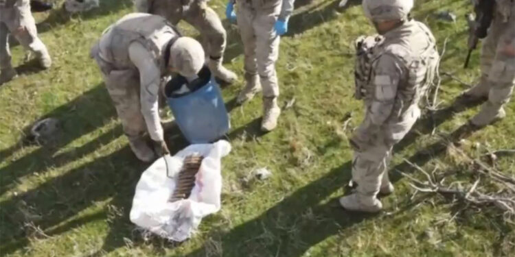 28 ilde terör örgütünün sığınakları imha edildi