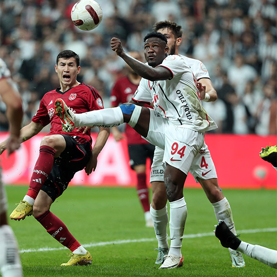 Beşiktaş Gaziantep FK’yı 2-0 mağlup etti