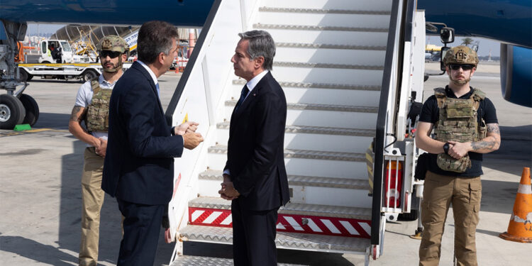 Antony Blinken İsrail'e gitti