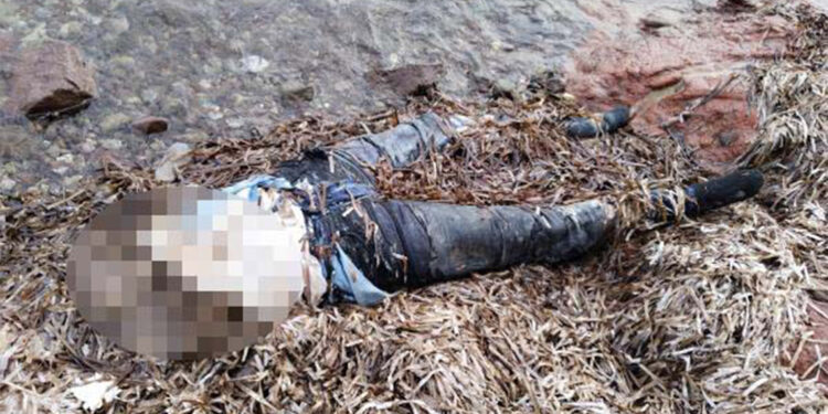 Sahilde belden yukarısı olmayan kadın cesedi bulundu