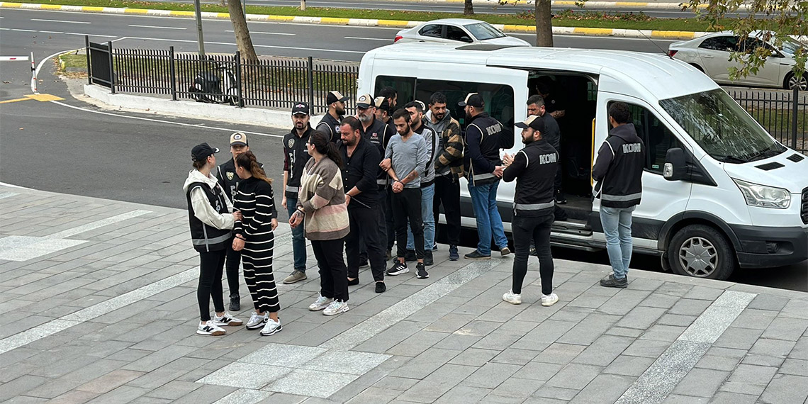 Bulutlar Çetesi suç örgütü şüphelileri adliyede