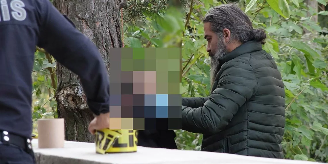 Bursa'da çocuk parkında ağaca asılı kadın cesedi bulundu