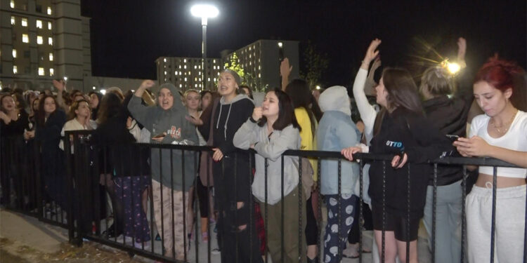 Üniversite öğrencileri Zeren için eylem yaptı