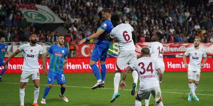 Galatasaray Çaykur Rizespor'u 1-0 mağlup etti