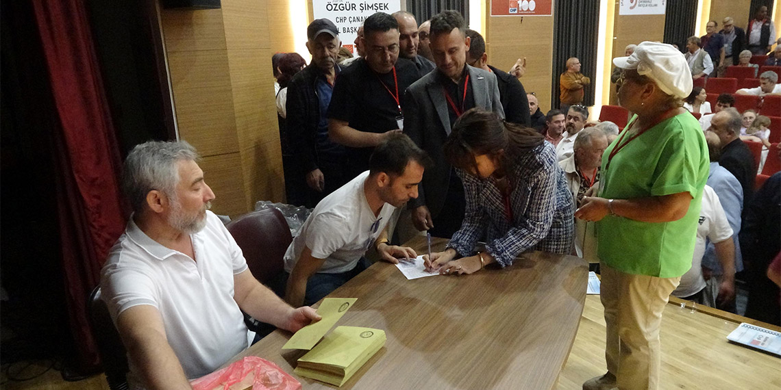 Levent Gürbüz Çanakkale il başkanı seçildi