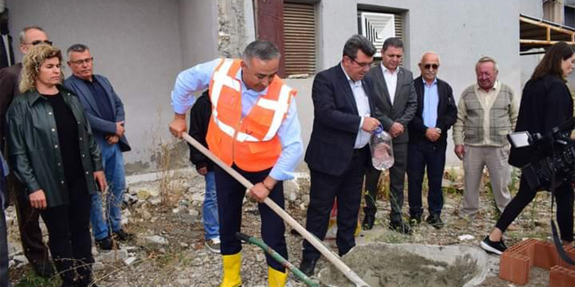 CHP Çorum Milletvekili Mehmet Tahtasız, CHP İl ve Merkez İlçe yöneticileri ve partililerle birlikte sembolik temel atma törenine katıldı.