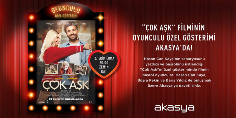 Çok Aşk filmi bu hafta gösterime giriyor