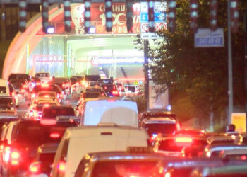 Cumhuriyet'in 100. yıl kutlamaları sonrası trafik oluştu