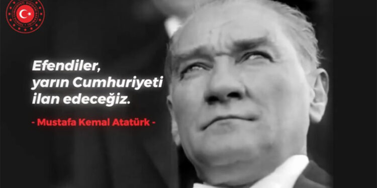 Cumhuriyet'in kuruluşunun 100'üncü yılı