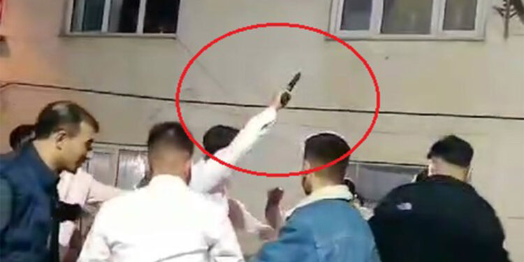 Düğünde havaya ateş açan magandayı arkadaşı uyardı