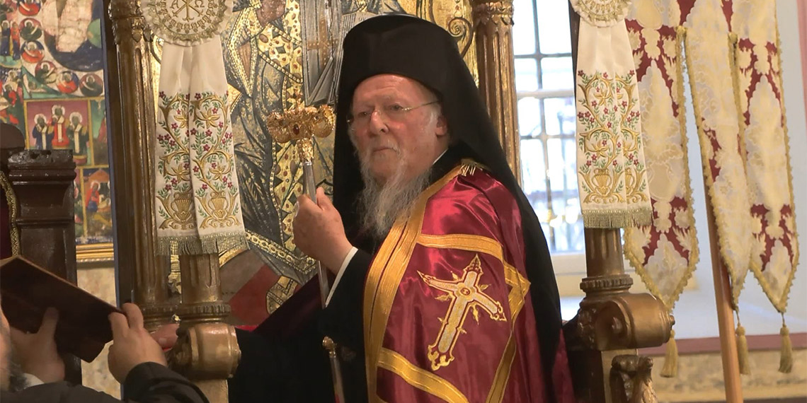 Bartholomeos, İsrail ile Filistin arasındaki çatışmalarla ilgili konuştu