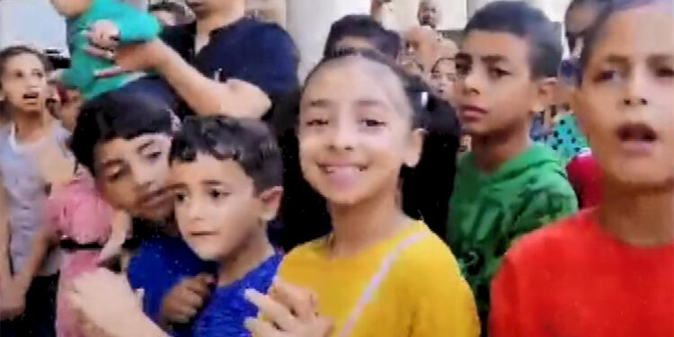 Filistin Kızılayı'ndan çocuklara psikolojik destek