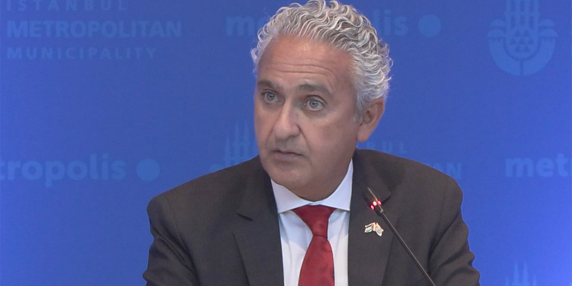 İstanbul'da dünya belediye başkanlarının katılımıyla gerçekleştirilen Mega Şehirler Zirvesi'ne katılan Filistin Ramallah Belediye Başkanı Issa Kassis, "Tüm dünya Gazze'de yaşanan trajediyle uyandı. Gerçekten büyük bir trajediydi." dedi.