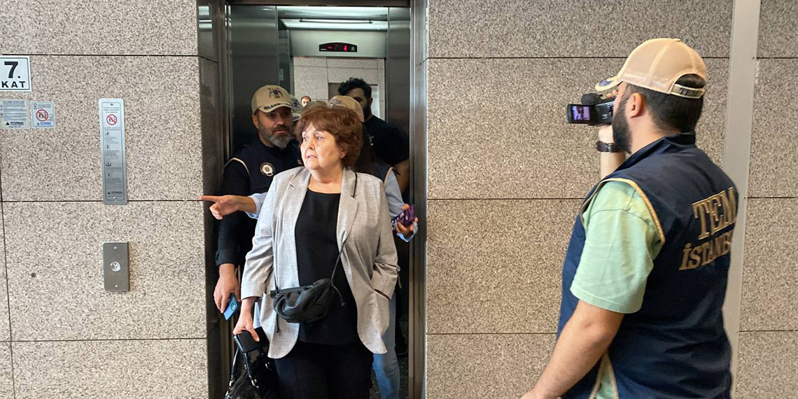 Ayşenur Arslan adliyeye getirildi