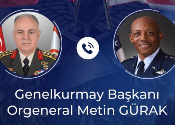 Metin Gürak ve ABD Genelkurmay Başkanı telefonda görüştü