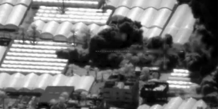 100'den fazla hedef vuruldu