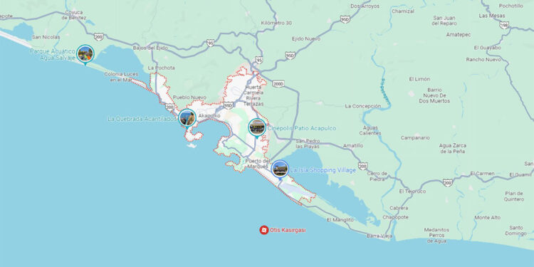 Otis Kasırgası Meksika'da etkili olmaya başladı