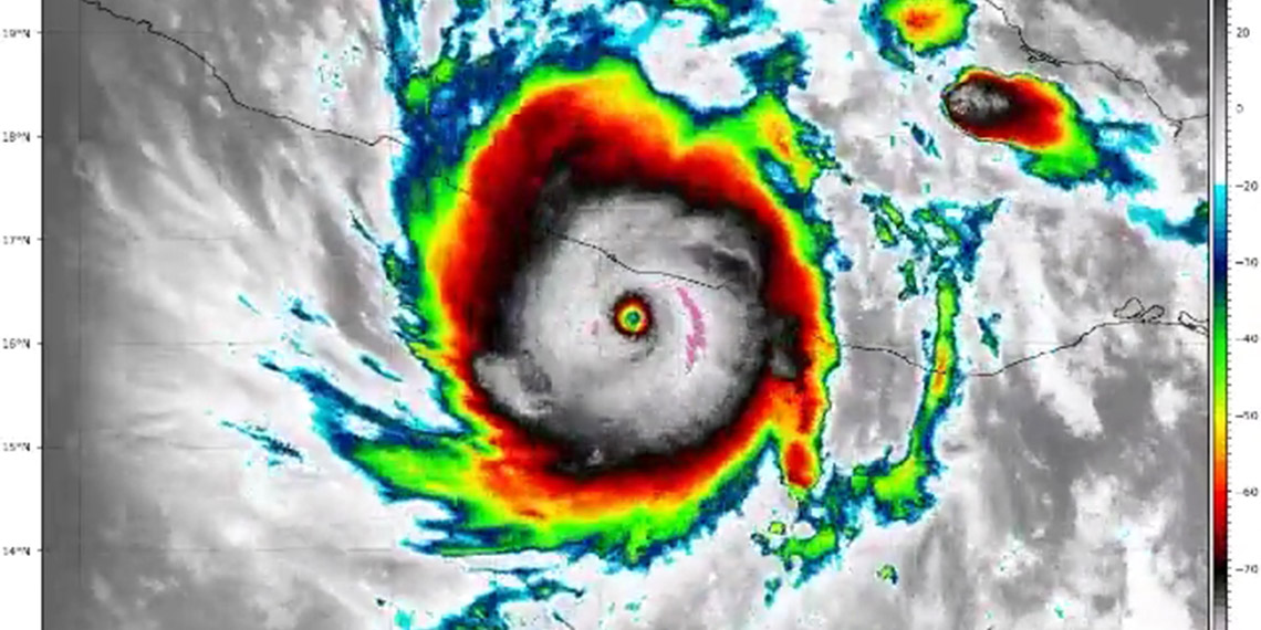Otis Kasırgası Meksika'da etkili olmaya başladı