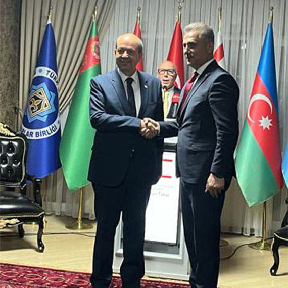 Ersin Tatar, Türk Dünyası Mühendisler ve Mimarlar Birliği'ni ziyaret etti