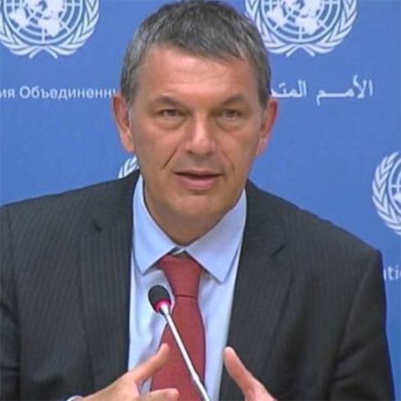 Birleşmiş Milletler Yakın Doğu'daki Filistinli Mültecilere Yardım ve Bayındırlık Ajansı (UNRWA) Genel Komiseri Philippe Lazzarini dün UNRWA tesislerine sığınmak isteyen insanlar için kapasitelerinin kalmadığını belirterek, “Dünya insanlığını kaybetti” ifadelerini kullandı.