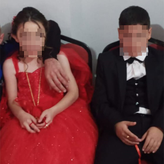 Mardin'de nişan yapılan çocukların 15 gün sonra düğünü olacakmış