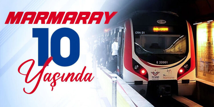 Marmaray, 10 yılda 1 milyar yolcu taşıdı