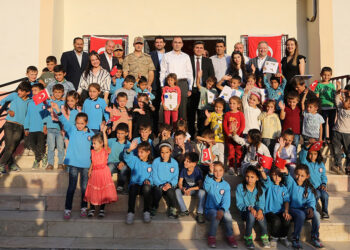 Midyat'ta köy okuluna ısı pompası sistemi kuruldu