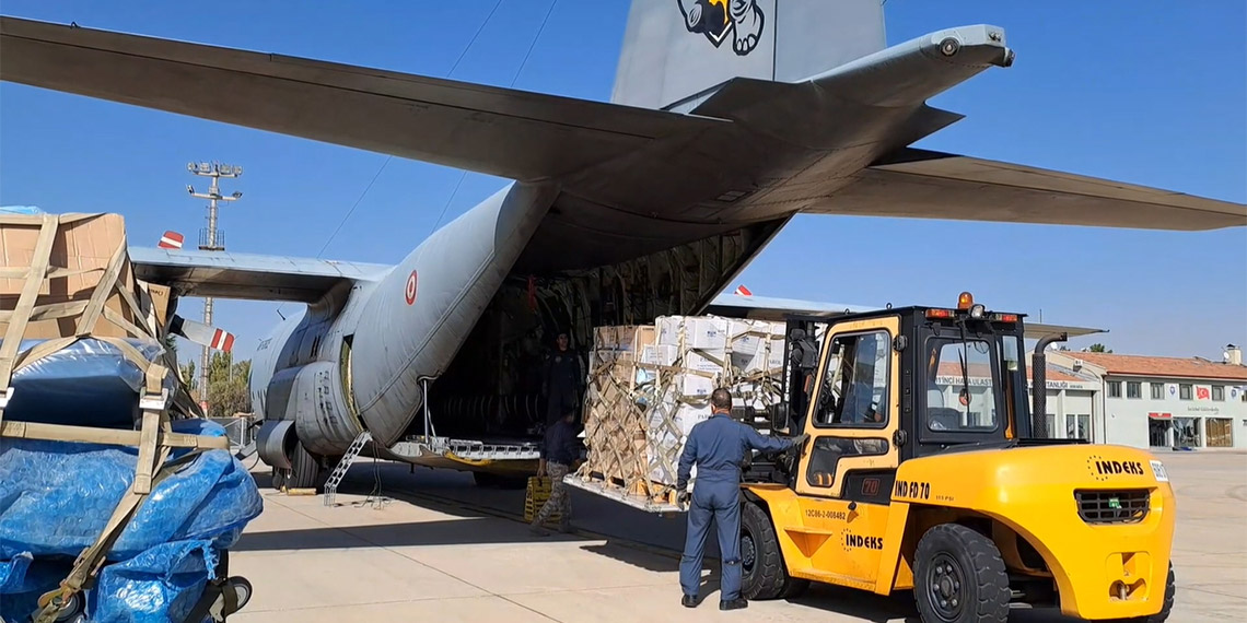 Gazze için hazırlanan yardım malzemeleri yola çıktı