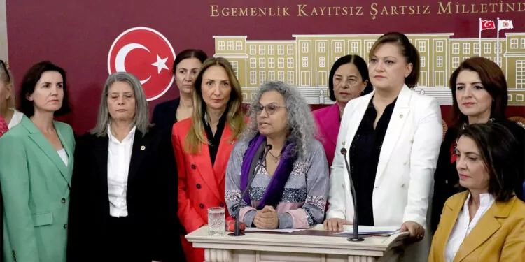 Muhalefet partili kadın milletvekillerinden kadına karşı şiddetle mücadele
