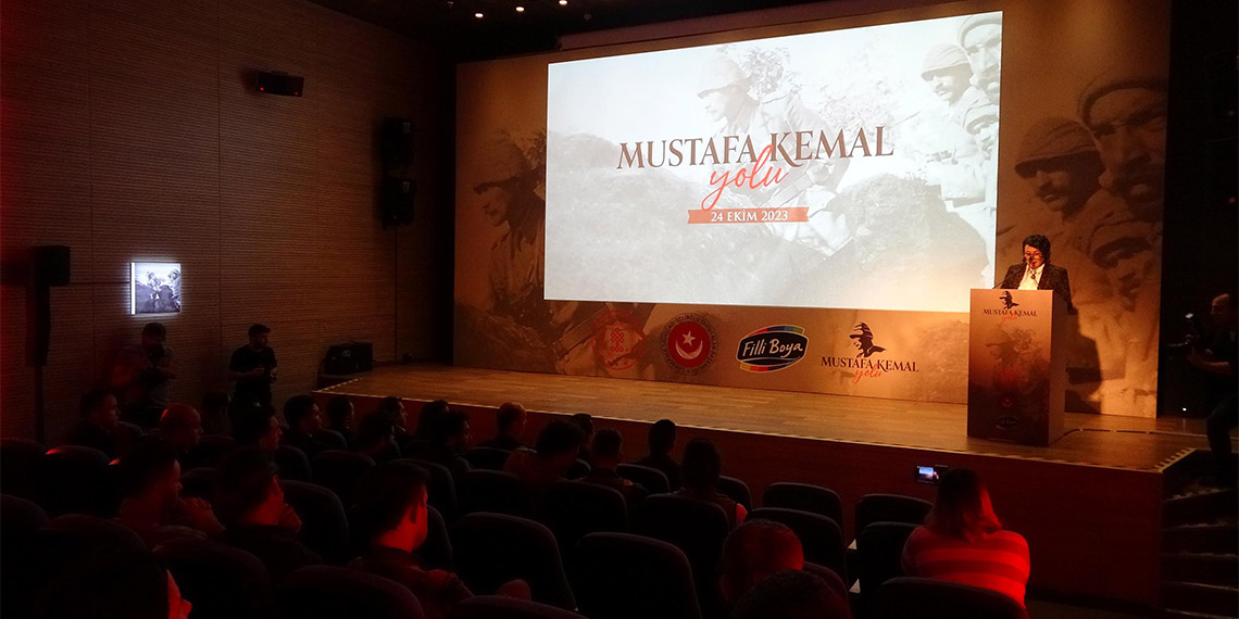 Mustafa Kemal Yolu Projesi sinevizyon gösterisiyle izletildi