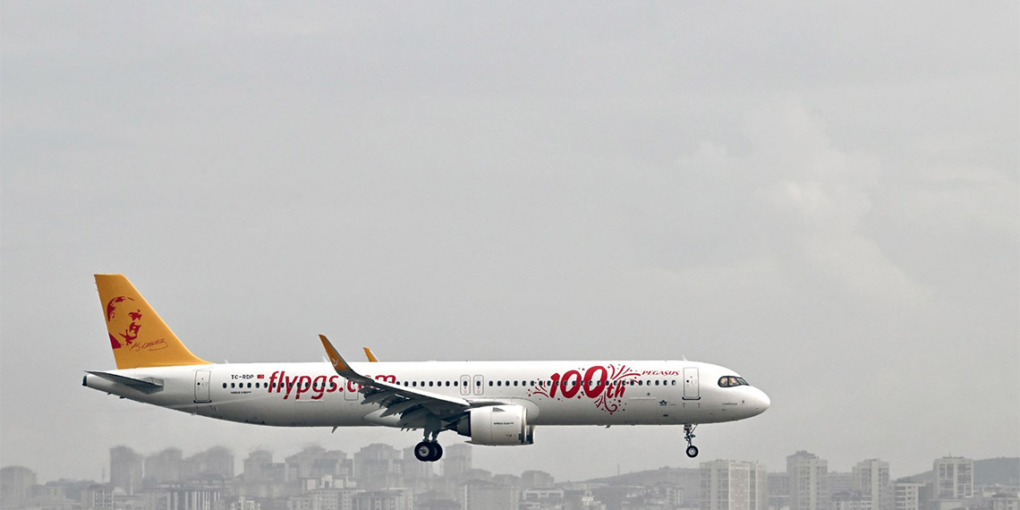 Pegasus, Cumhuriyet isimli 100'üncü uçağını teslim aldı