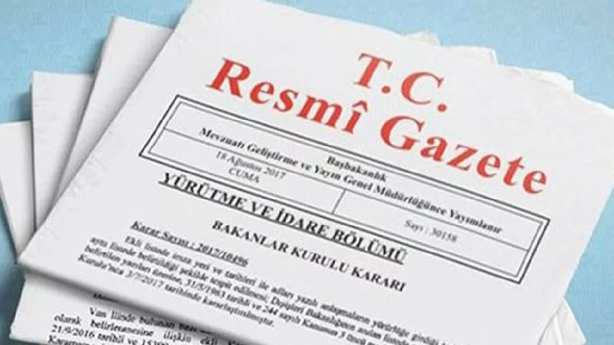 Rtük üyelikleri için yapılan seçime dair karar resmi gazete'de