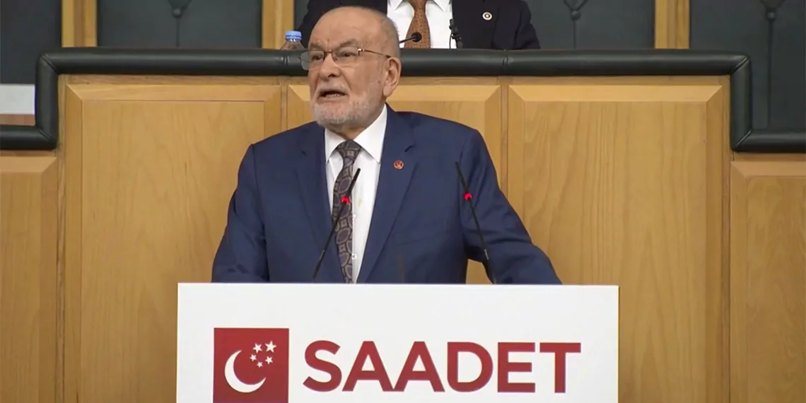 Saadet ve gelecek partisi ilk grup toplantısını yaptı