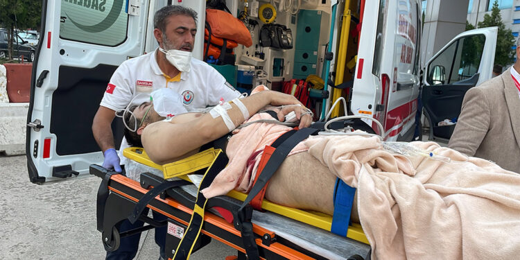 Samsun'da demir çelik fabrikasında patlama