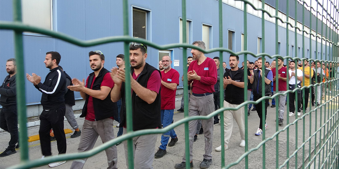 Sendika baştemsilcisinin işten çıkarılmasına tepki