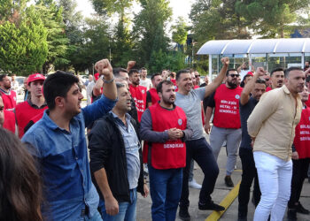 Sendika baştemsilcisinin işten çıkarılmasına tepki