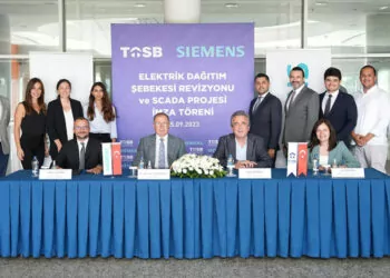 Siemens türkiye ve tosb arasında iş birliği